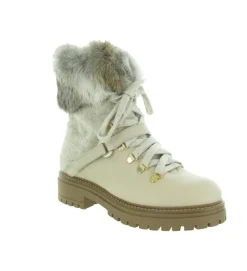 apres ski bottes fourrees - Bottine chaude - femme - Cuir - Beige - Armando