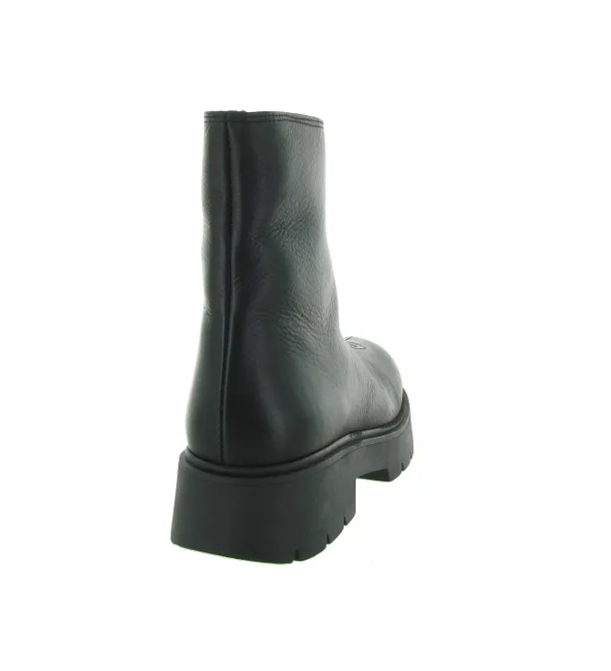 apres ski bottes fourrees - Botte de neige - femme - Cuir - Noir - Armando