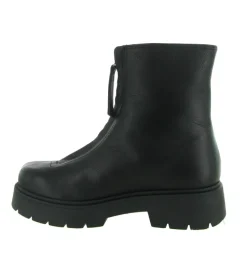 apres ski bottes fourrees - Botte de neige - femme - Cuir - Noir - Armando