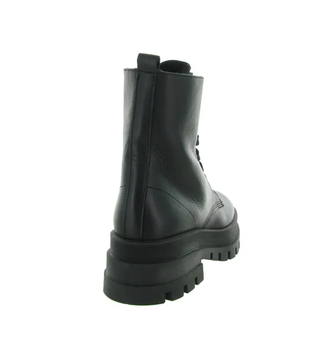 apres ski bottes fourrees - Botte de neige - femme - Cuir - Noir - Armando