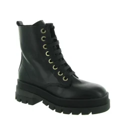 apres ski bottes fourrees - Botte de neige - femme - Cuir - Noir - Armando
