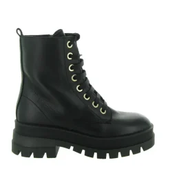 apres ski bottes fourrees - Botte de neige - femme - Cuir - Noir - Armando