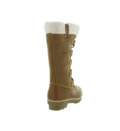 apres ski bottes fourrees - Bottine chaude - femme - Synthétique - Marron - Kimberfeel