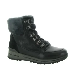 apres ski bottes fourrees - Bottine chaude - femme - Nubuck - Noir - Ara