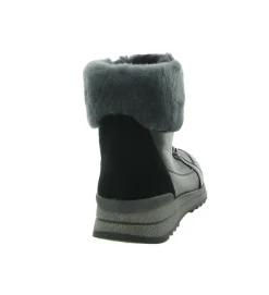 apres ski bottes fourrees - Bottine chaude - femme - Nubuck - Noir - Ara
