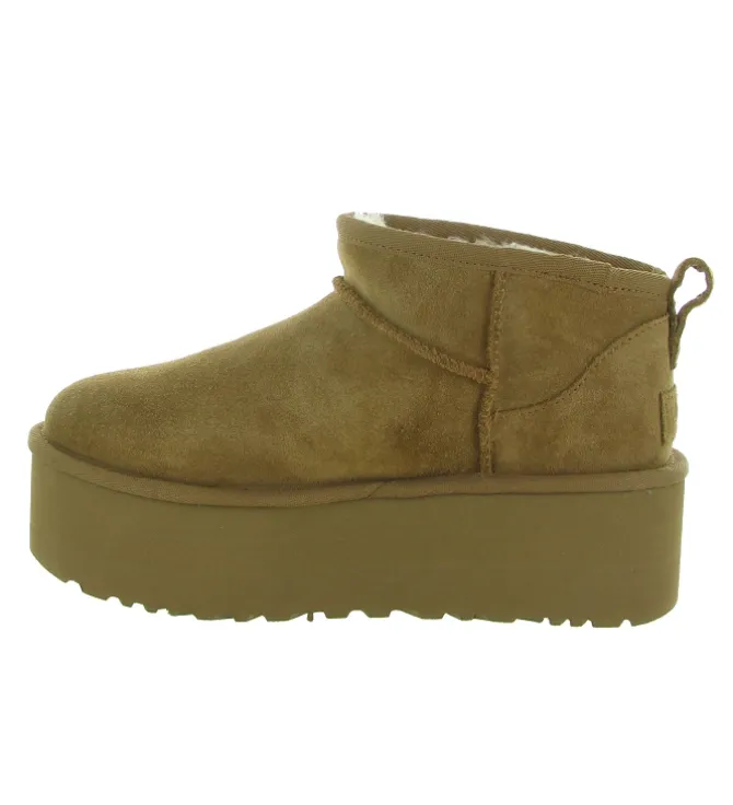 apres ski bottes fourrees - Bottine chaude - femme - Nubuck - Chestnut - Ugg australia
