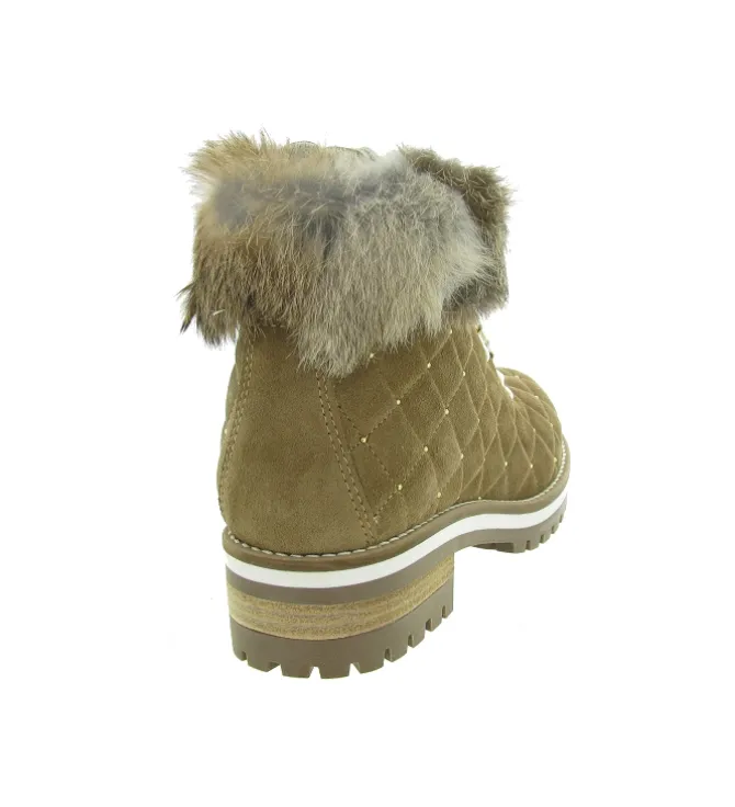 apres ski bottes fourrees - Botte de neige - femme - Cuir - - Armando