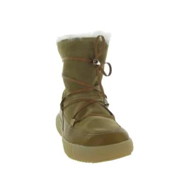 apres ski bottes fourrees - Botte de neige - femme - Nubuck - Chestnut - Oscar