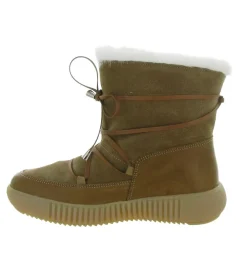 apres ski bottes fourrees - Botte de neige - femme - Nubuck - Chestnut - Oscar