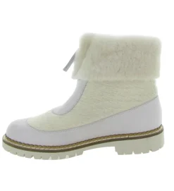 apres ski bottes fourrees - Botte de neige - femme - Fourrure - Blanc - Oscar