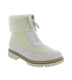 apres ski bottes fourrees - Botte de neige - femme - Fourrure - Blanc - Oscar