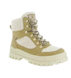 apres ski bottes fourrees - Botte de neige - femme - Cuir - Marron - Rieker
