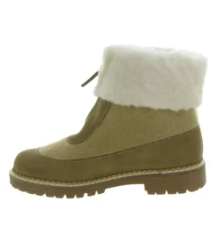 apres ski bottes fourrees - Botte de neige - femme - Fourrure - Chestnut - Oscar