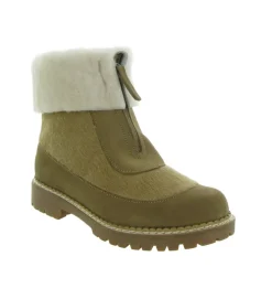 apres ski bottes fourrees - Botte de neige - femme - Fourrure - Chestnut - Oscar