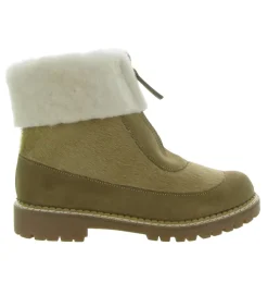 apres ski bottes fourrees - Botte de neige - femme - Fourrure - Chestnut - Oscar