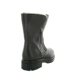apres ski bottes fourrees - Botte de neige - femme - Cuir - Noir - Armando