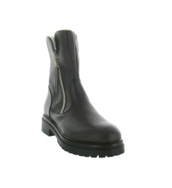 apres ski bottes fourrees - Botte de neige - femme - Cuir - Noir - Armando