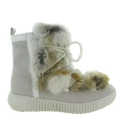 apres ski bottes fourrees - Bottine chaude - femme - Fourrure - Blanc - Pajar