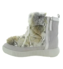 apres ski bottes fourrees - Bottine chaude - femme - Fourrure - Blanc - Pajar