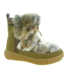 apres ski bottes fourrees - Bottine chaude - femme - Fourrure - Beige - Pajar