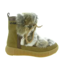 apres ski bottes fourrees - Bottine chaude - femme - Fourrure - Beige - Pajar
