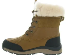apres ski bottes fourrees - Botte de neige - femme - Cuir - Marron - Ugg australia