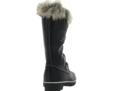 apres ski bottes fourrees - Bottine chaude - femme - Synthétique - Noir - Kimberfeel