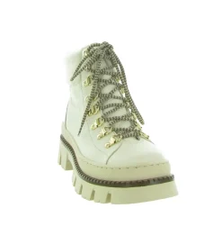apres ski bottes fourrees - Chaussure neige - femme - Cuir - Blanc - Armando