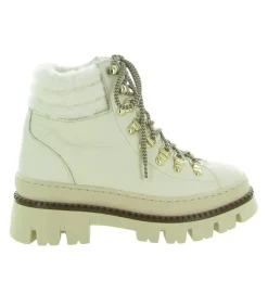 apres ski bottes fourrees - Chaussure neige - femme - Cuir - Blanc - Armando