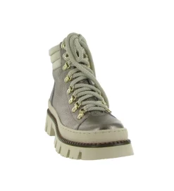 apres ski bottes fourrees - Chaussure neige - femme - Cuir - Argent - Armando