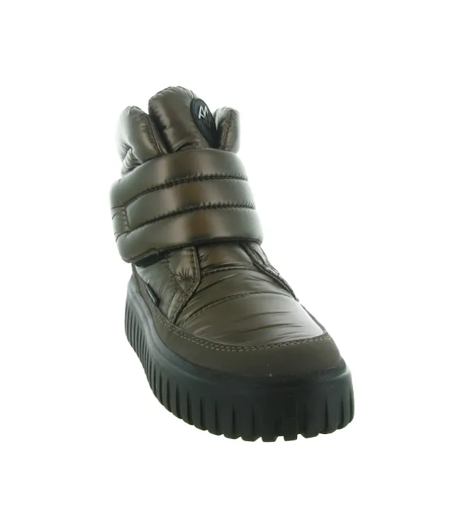apres ski bottes fourrees - Chaussure neige - femme - Synthétique - Bronze - La thuile