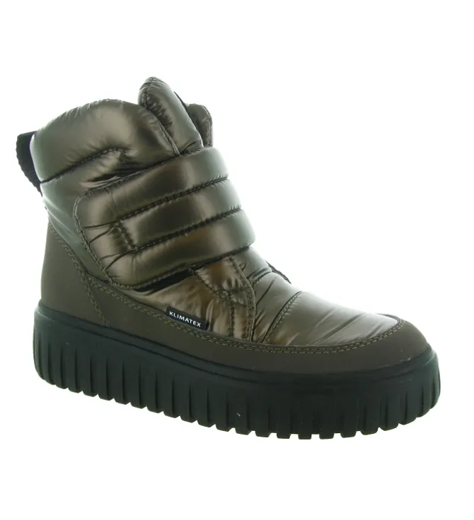 apres ski bottes fourrees - Chaussure neige - femme - Synthétique - Bronze - La thuile