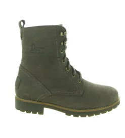 apres ski bottes fourrees - Chaussure neige - femme - Cuir - Taupe - Panama jack