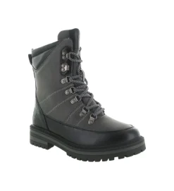 apres ski bottes fourrees - Chaussure neige - femme - Synthétique - Noir - Kimberfeel