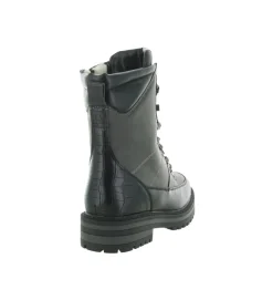 apres ski bottes fourrees - Chaussure neige - femme - Synthétique - Noir - Kimberfeel