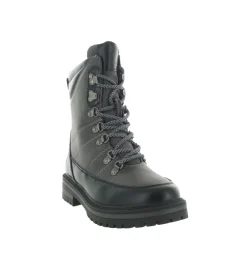 apres ski bottes fourrees - Chaussure neige - femme - Synthétique - Noir - Kimberfeel