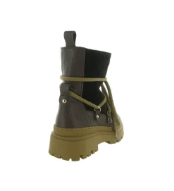 apres ski bottes fourrees - Chaussure neige - femme - Nubuck - Marron - Armando