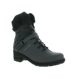 apres ski bottes fourrees - Chaussure neige - femme - Cuir - Anthracite - Rossignol