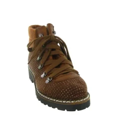 apres ski bottes fourrees - Chaussure neige - femme - Cuir - Camel - Armando