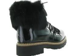 apres ski bottes fourrees - Chaussure neige - femme - Cuir - Noir - Armando