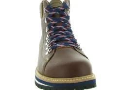 apres ski bottes fourrees - Chaussures neige - homme - Cuir - Marron - Oscar