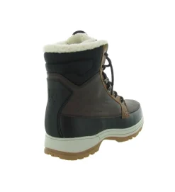 apres ski bottes fourrees - Chaussures neige - homme - Synthétique - Marron - Kimberfeel