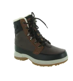 apres ski bottes fourrees - Chaussures neige - homme - Synthétique - Marron - Kimberfeel