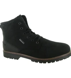 apres ski bottes fourrees - Chaussures neige - homme - Cuir - Noir - Rieker