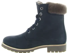 apres ski bottes fourrees - Chaussure neige - femme - Cuir - - Panama jack
