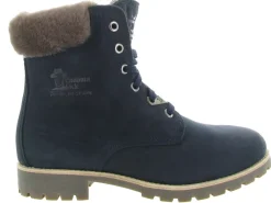 apres ski bottes fourrees - Chaussure neige - femme - Cuir - - Panama jack