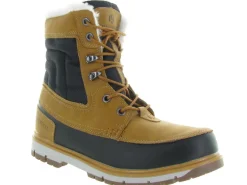 apres ski bottes fourrees - Chaussures neige - homme - Synthétique - Jaune - Kimberfeel