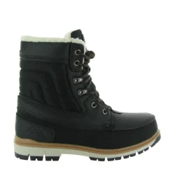 apres ski bottes fourrees - Chaussures neige - homme - Synthétique - Noir - Kimberfeel