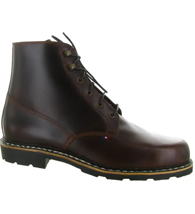 apres ski bottes fourrees - Chaussures neige - homme - Cuir - - Le soulor