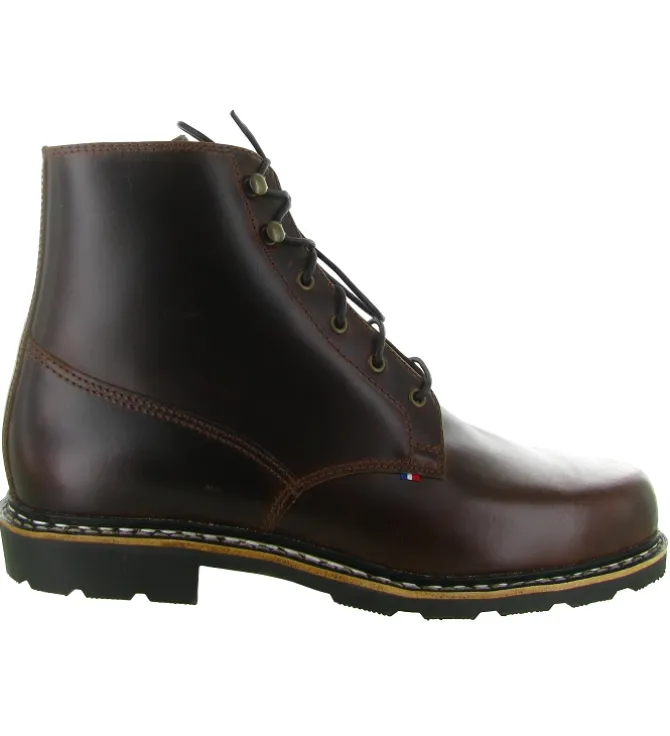 apres ski bottes fourrees - Chaussures neige - homme - Cuir - - Le soulor